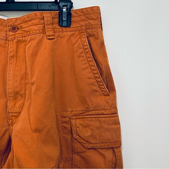 Men’s Orange, Cotton, Cargo Shorts, brand Polo by Ralph Lauren. - Picture 4 of 13